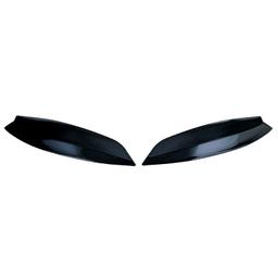 Strålkastare eyelids Bad Look svart Gloss som passar VW Golf 5 2003-2008 - 2