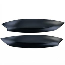Strålkastare eyelids Bad Look svart Gloss som passar VW Golf 5 2003-2008 - 5