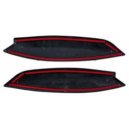 Strålkastare eyelids Bad Look svart Gloss som passar VW Golf 5 2003-2008 - 6