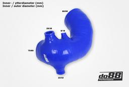 do88 Audi S2 ABY 1992-1996 Turbo Inloppsslang 70mm Blå