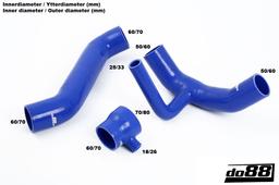 do88 Audi S2/RS2 ABY ADU 1992-1996 Tryckslangar Svart