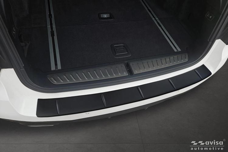 Lastbeskyttelse i svart børstet stål - BMW 5 VII Touring G31 M-Paket