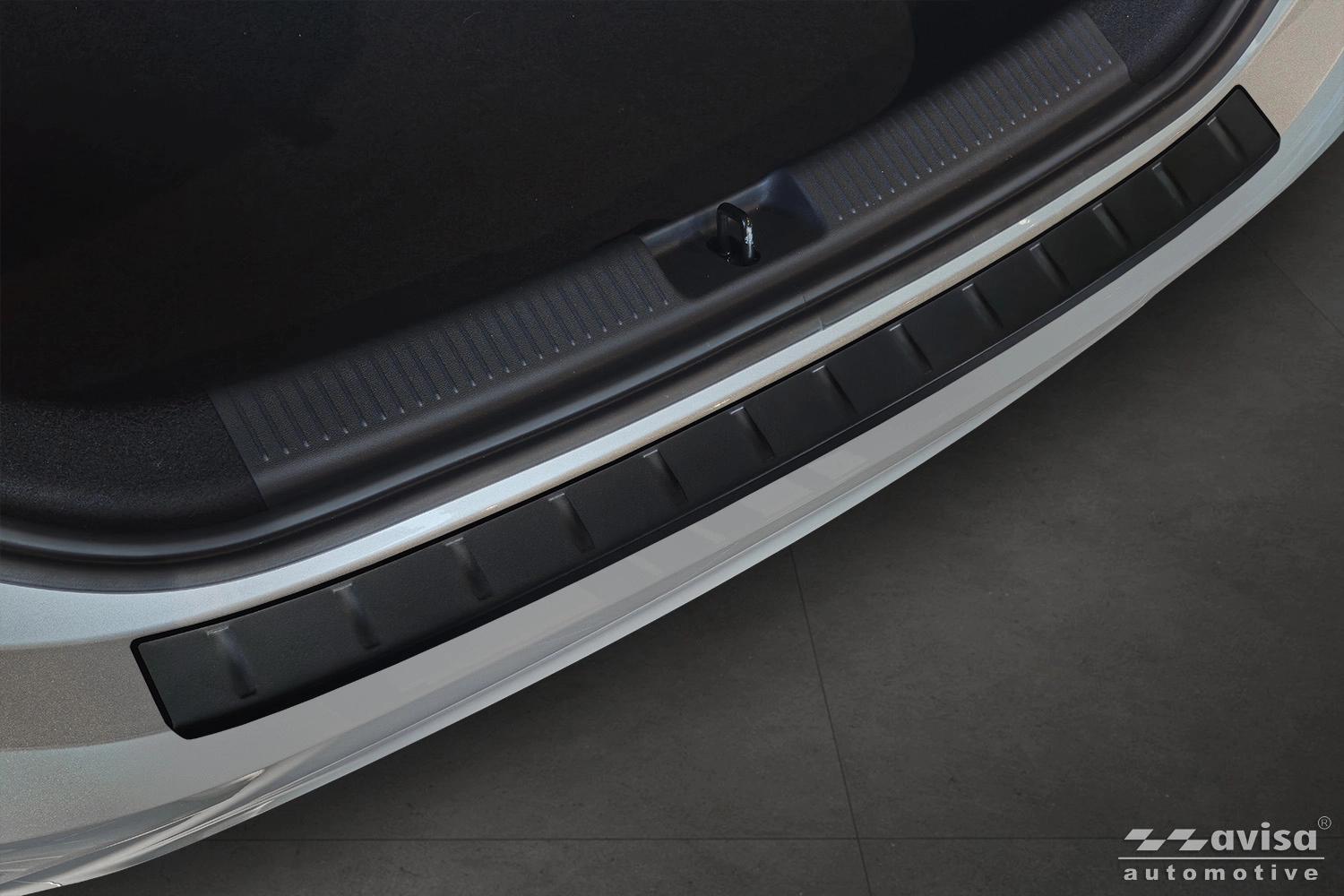 Lastskydd svart borstat stål - MG 3 III