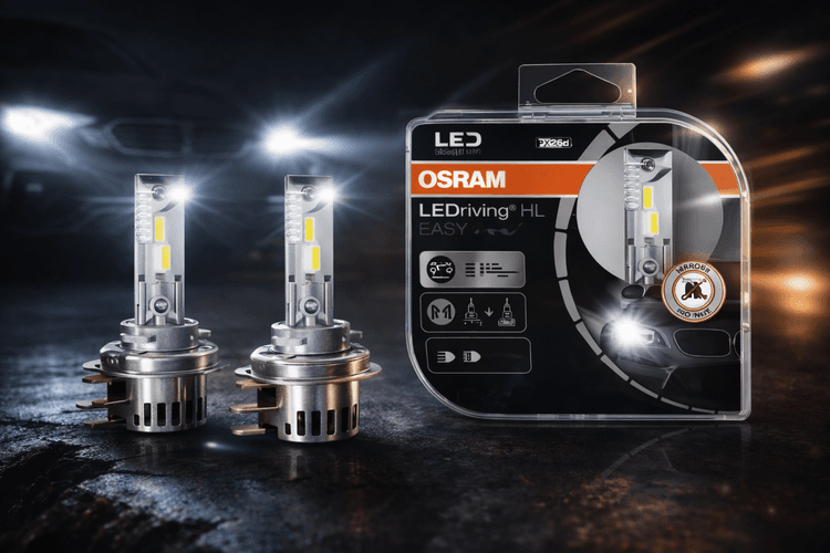 Halogenlampor till strålkastare och blinkers