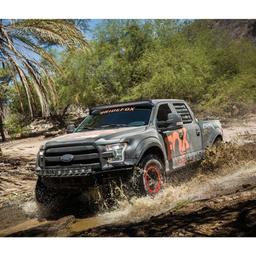 Bakre nitro-stötdämpare Fox Performance 2.0 IFP Reservoir höjning 4-6 tum för Ford F350 2017-2022 och Ford F250 2017-2022 m.fl. - 4