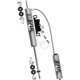 Främre nitro-stötdämpare Fox Performance 2.0 IFP Reservoir Adjustable LSC höjning 0-1 tum för Land Rover Defender I 1990-1998 och Land Rover Defender II 1998-2007 m.fl. - 2