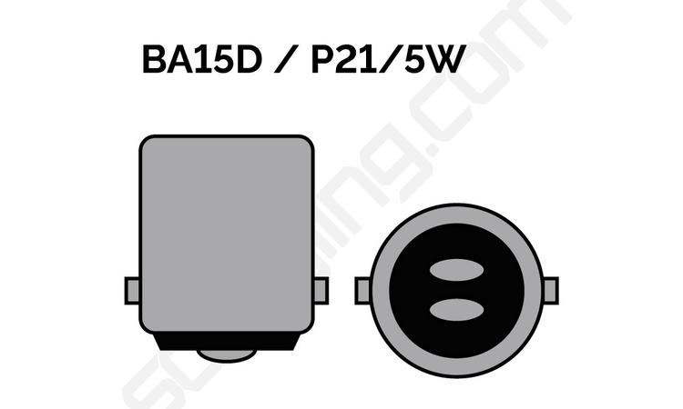 BA15D LED (P21/5W LED)
