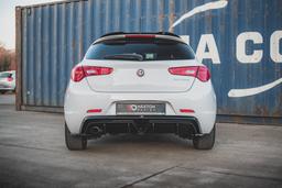 Maxton Design Diffuser Alfa Romeo Giulietta (single Exhaust Version)