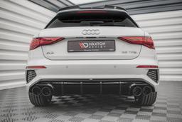 Maxton Design Diffusor Plus Exhaust Ends Imitation Audi A3 S-line Sportback 8Y