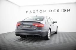 Maxton Design Diffuser Audi A4 B8 Facelift (version With Dual Exhausts ON Both Sides)