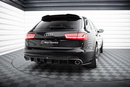 Maxton Design Diffuser Audi A6 Avant C7 (version With Single Exhausts ON Both Sides)