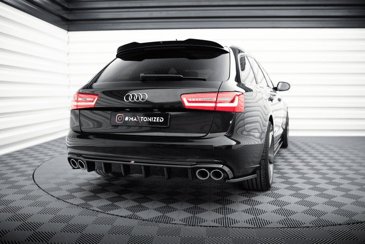Maxton Design Diffuser Audi A6 Avant C7 (version With Dual Exhausts ON Both Sides)
