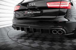 Maxton Design Diffuser Audi A6 Avant C7 (version With Dual Exhausts ON Both Sides)