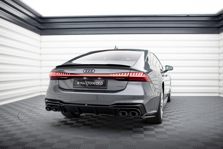 Maxton Design Diffuusori Plus Exhaust Ends Imitation Audi A7 S-line C8 / S7 C8 / C8 Facelift / S7 Facelift