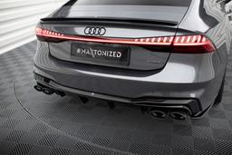 Maxton Design Diffuusori Plus Exhaust Ends Imitation Audi A7 S-line C8 / S7 C8 / C8 Facelift / S7 Facelift