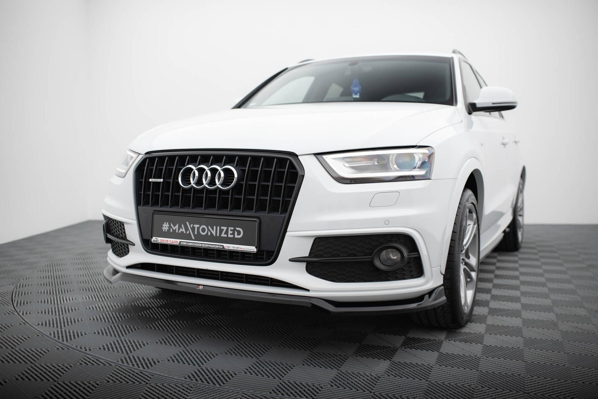 Maxton Design Frontspoiler V.2 Audi Q3 S-line 8U