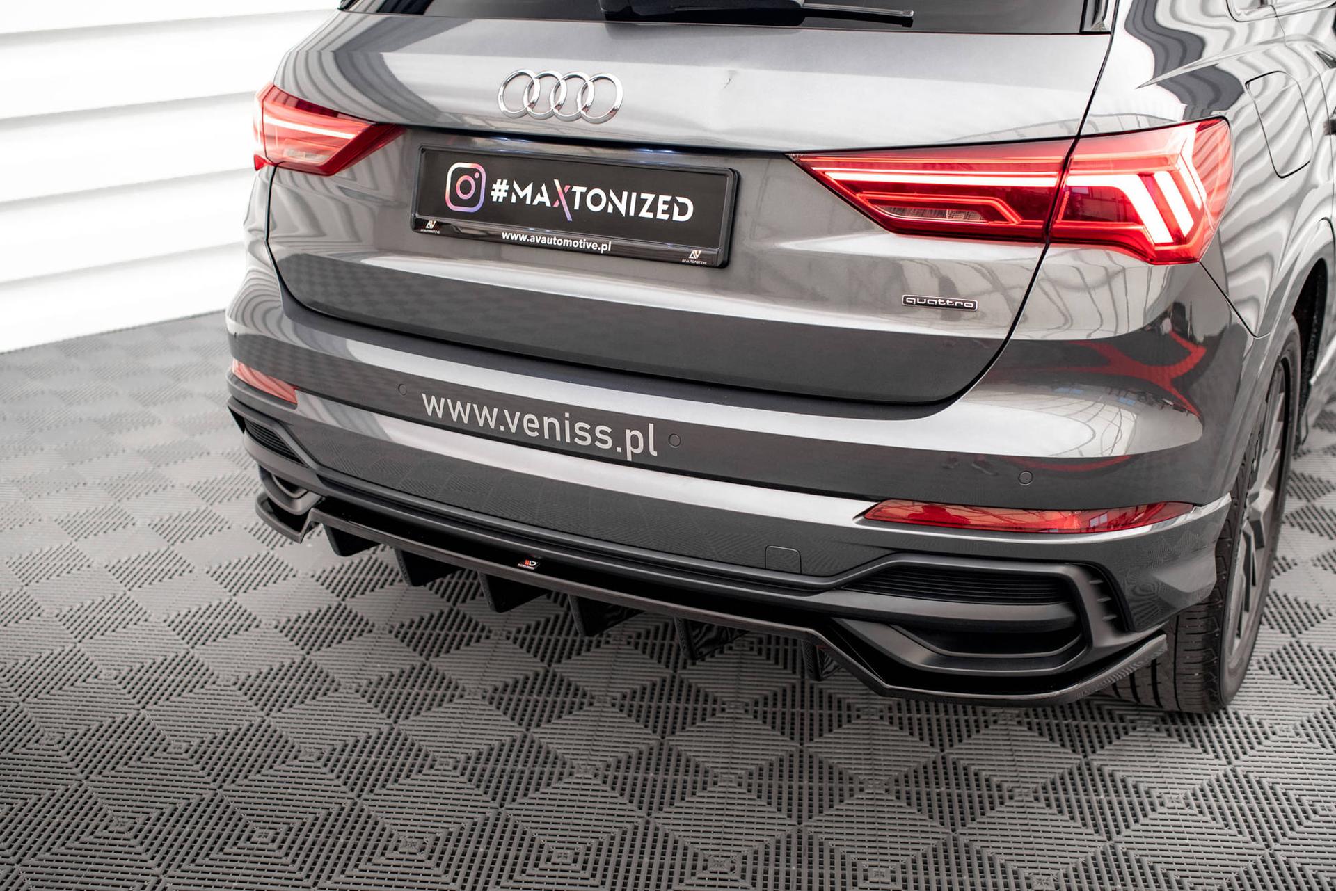 Maxton Design Diffuser Audi Q3 S-line F3