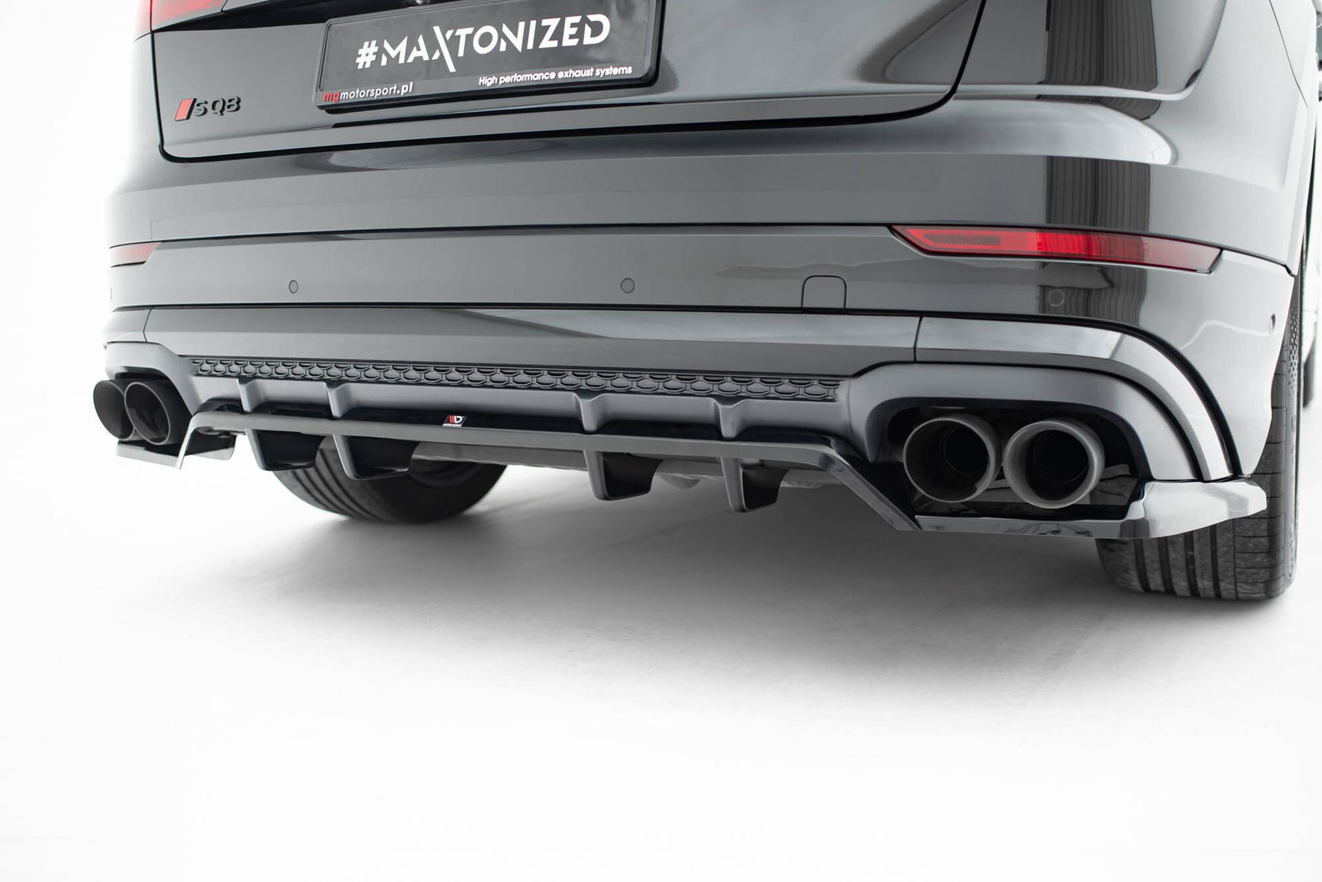 Maxton Design Diffuser V.2 Audi SQ8 / Q8 S-line MK1 Facelift