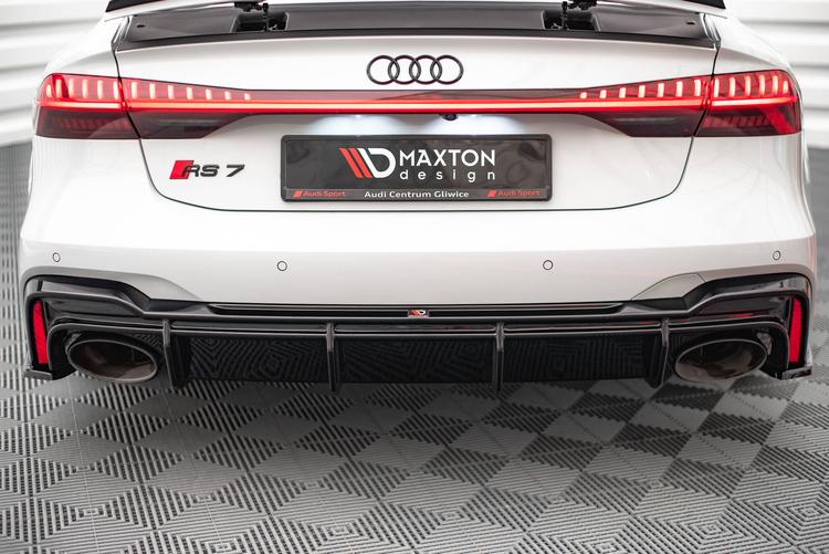 Maxton Design Diffuser Audi RS6 C8  (version With Towbar)