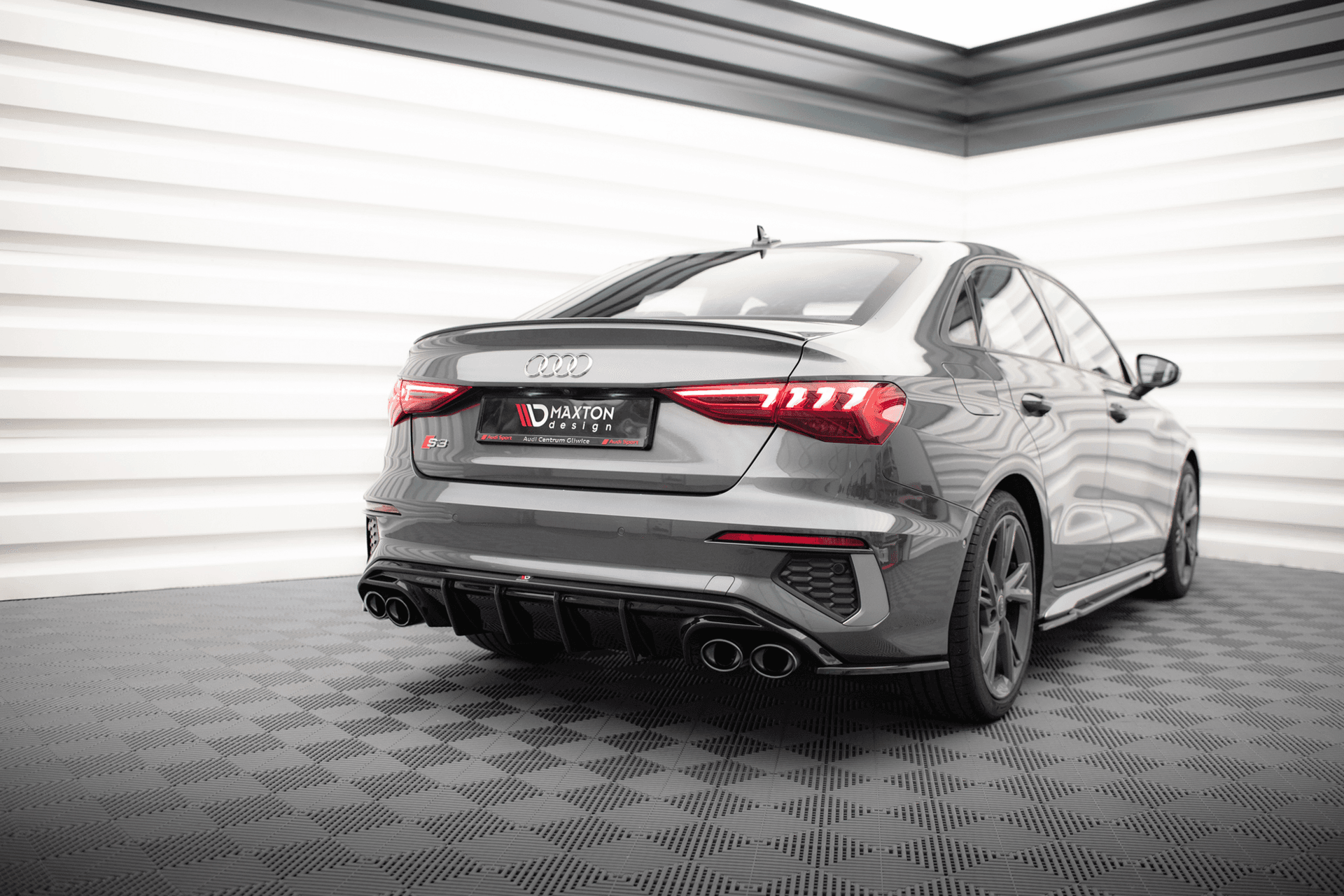 Maxton Design Diffuusori Plus Exhaust Ends Imitation Audi A3 S-line Sedan 8Y