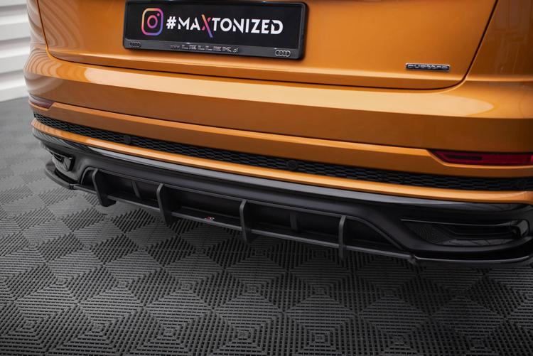 Maxton Design Diffuser Street Pro Audi Q8 S-line MK1