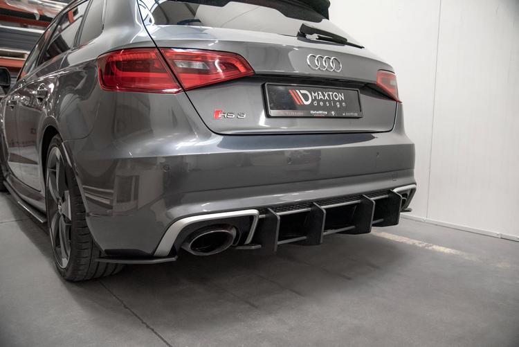 Maxton Design Diffuser Street Pro V.2 Audi RS3 8V Sportback