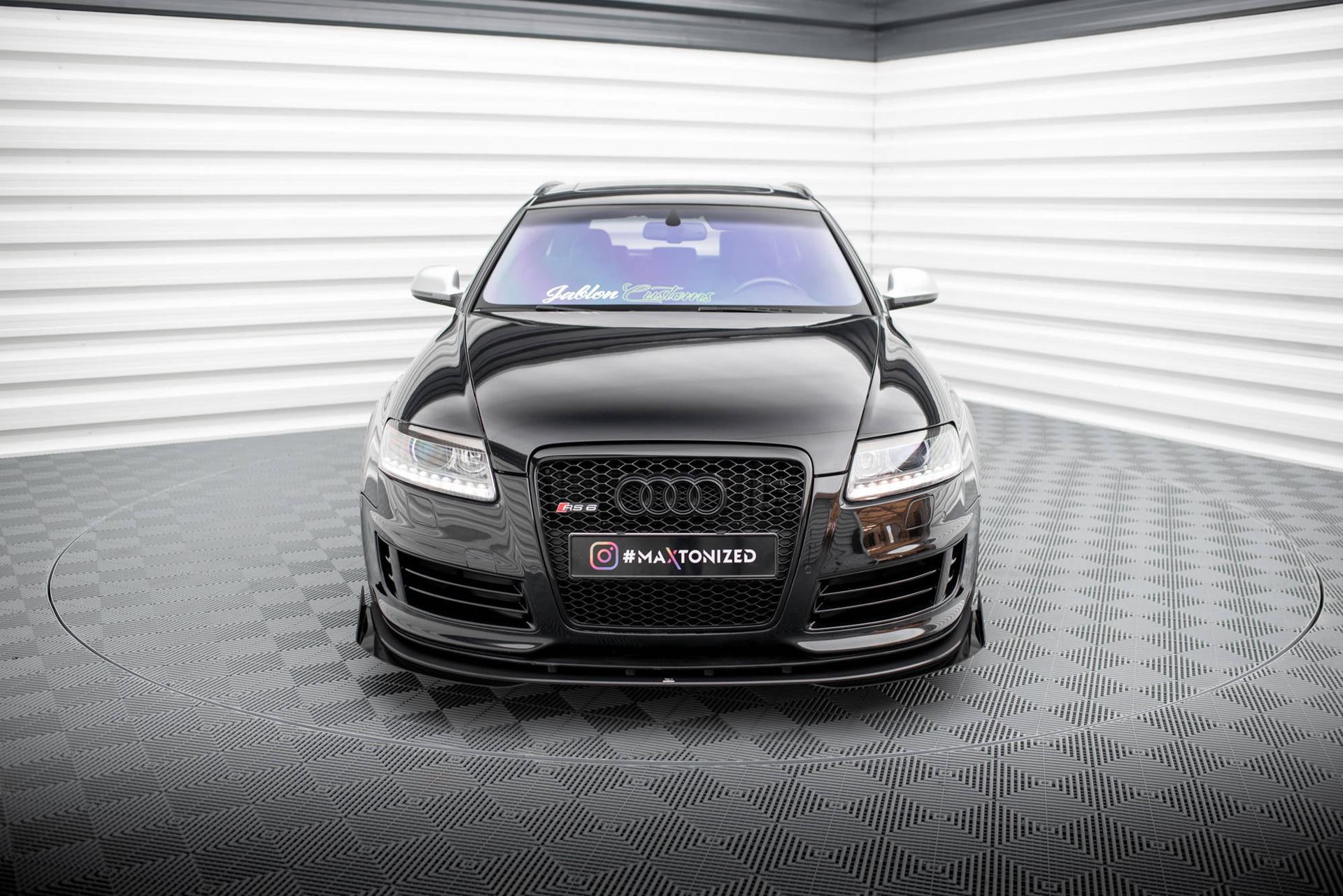 Maxton Design Frontspoiler Street Pro Audi RS6 Avant C6