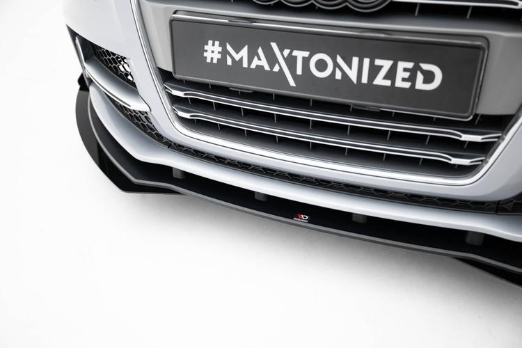 Maxton Design Frontspoiler Street Pro Audi TT S / TT S-line 8J Facelift