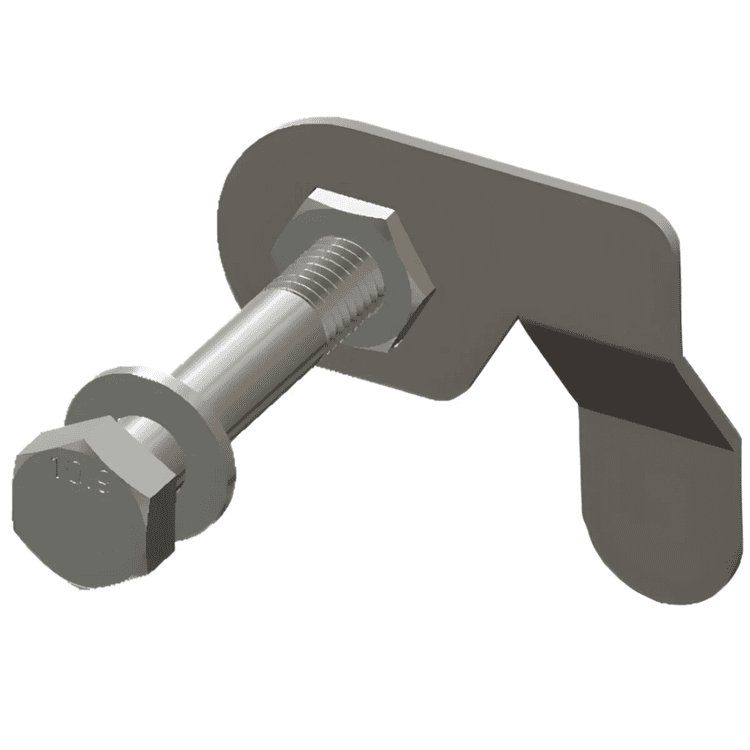 Flänsmutter för främre panhardstag Barnes 4WD för Jeep Wrangler TJ 1997-2006 m.fl.