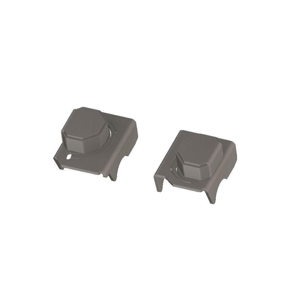 Främre spiralfjäder axel buckets Barnes 4WD för Jeep Wrangler JK 2-dörrars 2007-2018 m.fl.