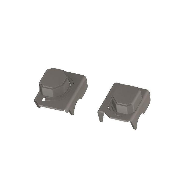 Främre spiralfjäder axel buckets Barnes 4WD för Jeep Wrangler JK 2-dörrars 2007-2018 m.fl.