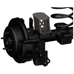 Bakre genomslagsstopp axle förlängningar 4" Barnes 4WD för Jeep Wrangler JL 2-dörrars 2018- m.fl. - 2