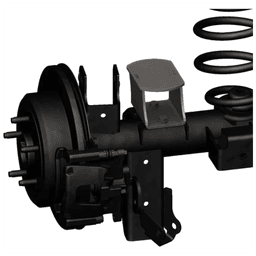Bakre genomslagsstopp axle förlängningar 3" Barnes 4WD för Jeep Wrangler JL 2-dörrars 2018- m.fl. - 2