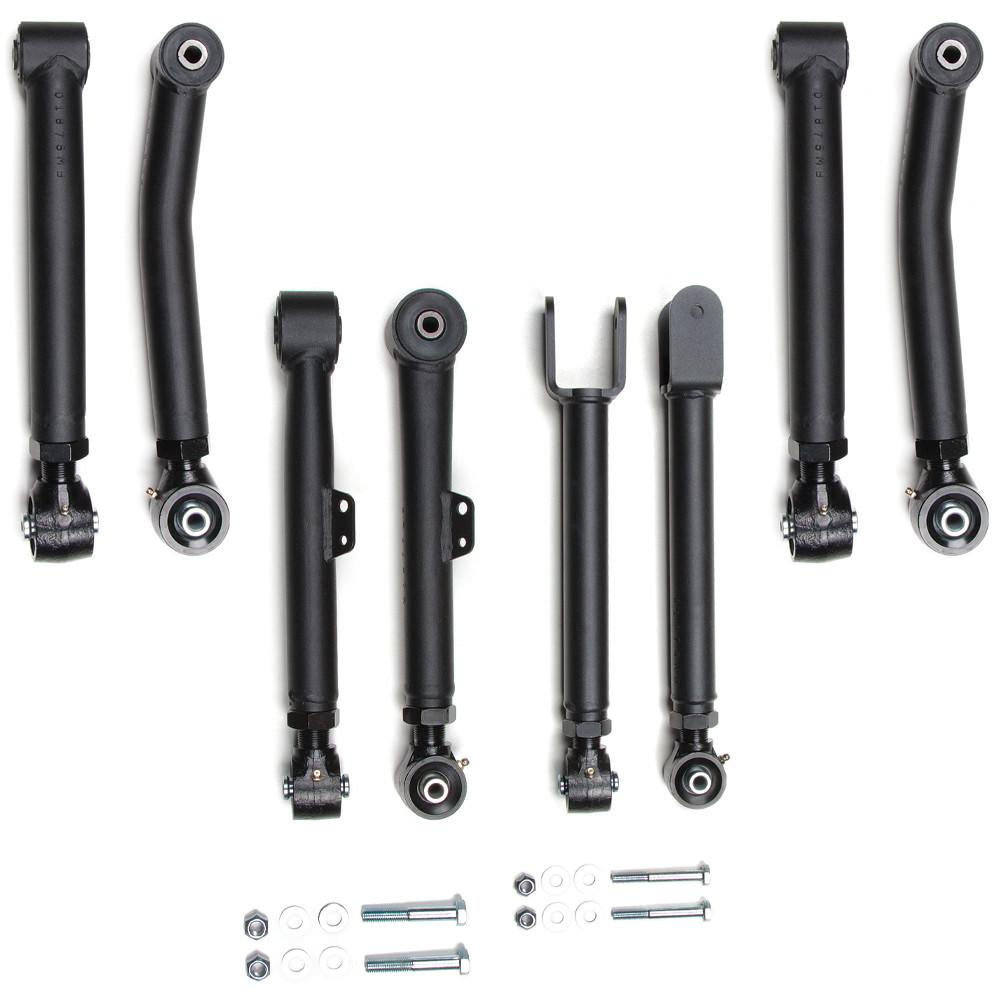 Justerbar länkarmssats BDS för höjning 0-5" för Jeep Wrangler TJ 1997-2006 m.fl.
