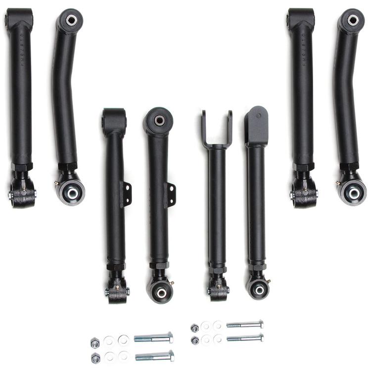 Justerbar länkarmssats BDS för höjning 0-5" för Jeep Wrangler TJ 1997-2006 m.fl.