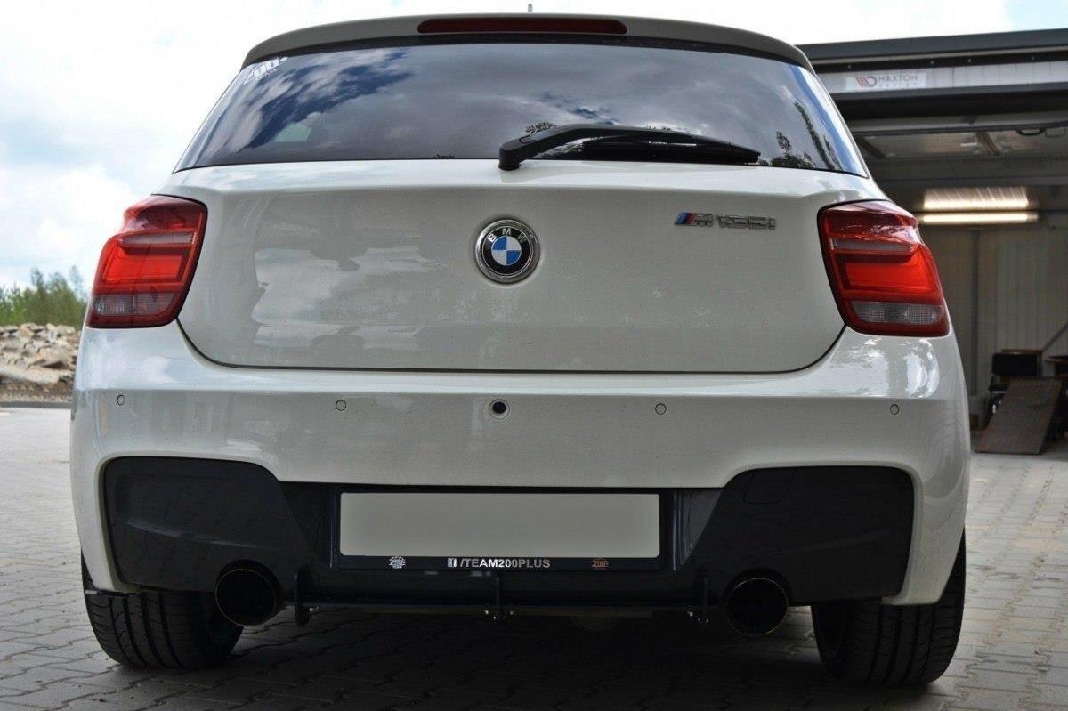 Maxton Design Diffuser & Rear Side Splitters BMW 1-serie F20/F21 M-power (preface)