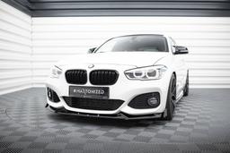 Maxton Design Frontspoiler V.5 BMW 1-serie M-pack / M140I F20 Facelift
