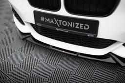 Maxton Design Frontspoiler V.5 BMW 1-serie M-pack / M140I F20 Facelift