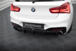 Maxton Design Diffuser V.3 BMW 1-serie M-pack F20 Facelift (single Side Dual Exhaust Version)
