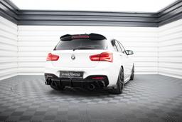 Maxton Design Splitters V.5 For rear diffuser v.3 BMW 1-serie M-pack / M140I F20 Facelift