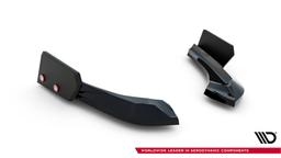 Maxton Design Splitters V.5 For rear diffuser v.3 BMW 1-serie M-pack / M140I F20 Facelift