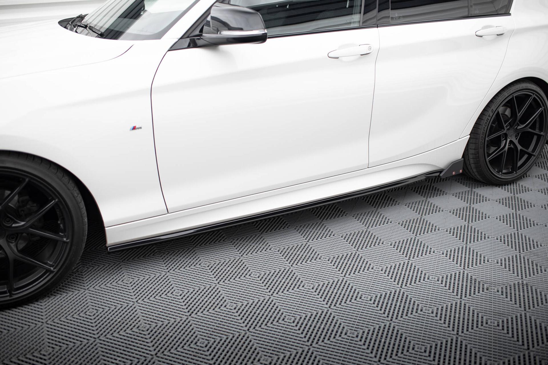 Maxton Design Sideskjørt V.4 BMW 1-serie M-pack / M140I F20 Facelift