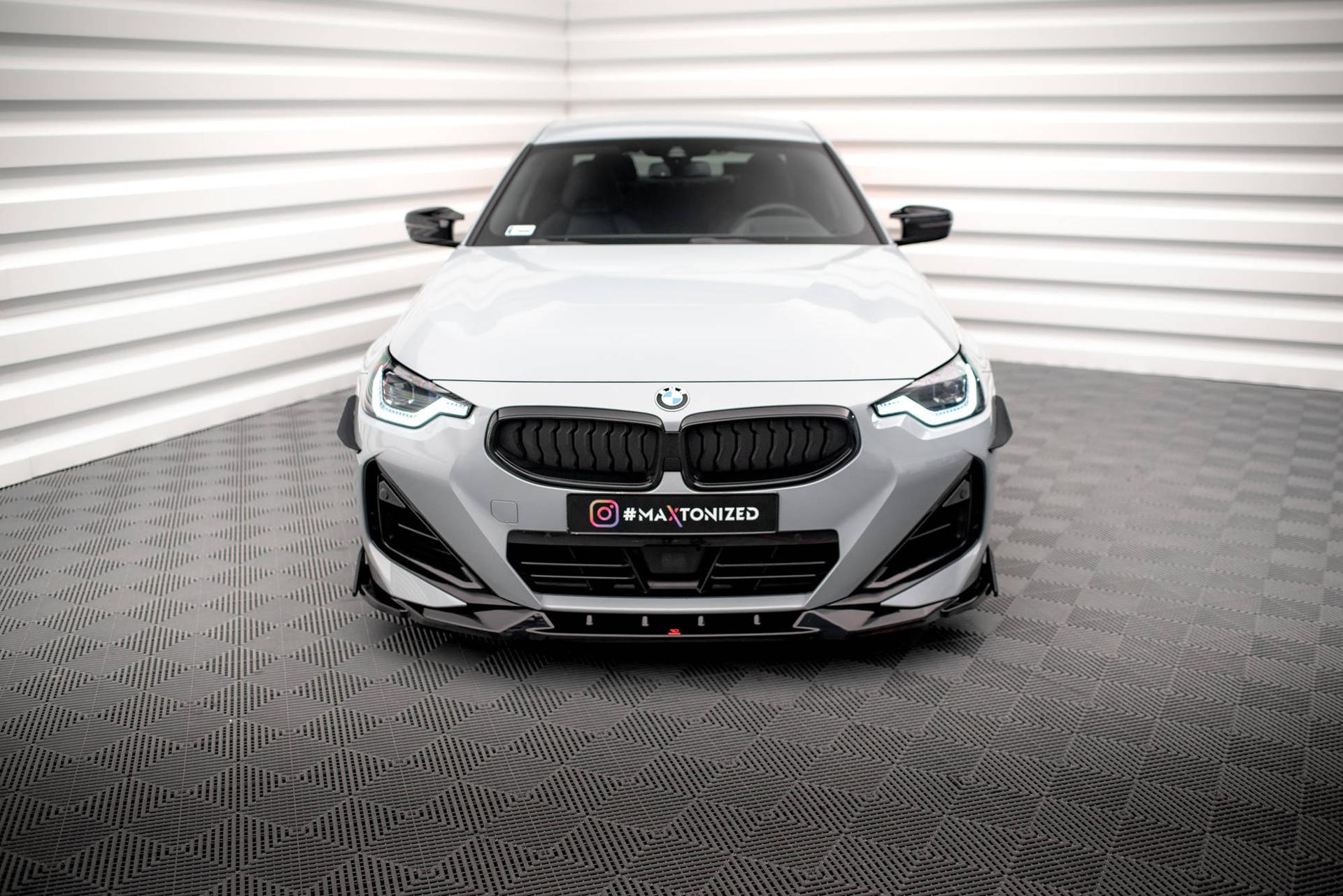 Maxton Design Frontspoiler V.2 BMW 2-serie Coupe M-pack / M240I G42
