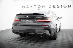 Maxton Design Diffuser BMW 3-serie M-pack G20 / G21 (fits CAR With Towbar)