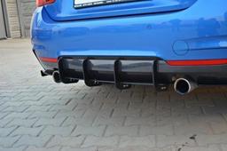 Maxton Design Diffuser & Rear Side Splitters BMW 4-serie Coupe / Gran Coupe / Cabrio M-pack F32 / F36 / F33