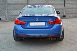 Maxton Design Diffuser & Rear Side Splitters BMW 4-serie Coupe / Gran Coupe / Cabrio M-pack F32 / F36 / F33