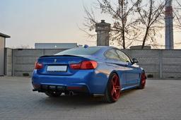Maxton Design Diffuser & Rear Side Splitters BMW 4-serie Coupe / Gran Coupe / Cabrio M-pack F32 / F36 / F33