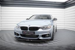 Maxton Design Frontspoiler Hybrid BMW 4-serie Coupe / Gran Coupe / Cabrio M-pack F32 / F36 / F33