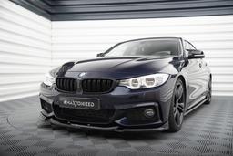Maxton Design Frontspoiler V.6 BMW 4-serie Coupe / Gran Coupe / Cabrio M-pack F32 / F36 / F33