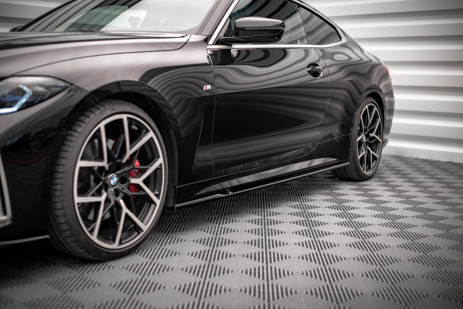 Maxton Design Sideskjørt V.1 BMW 4-serie M-pack / M440I G22 / G23 / G22 Facelift / G23 Facelift